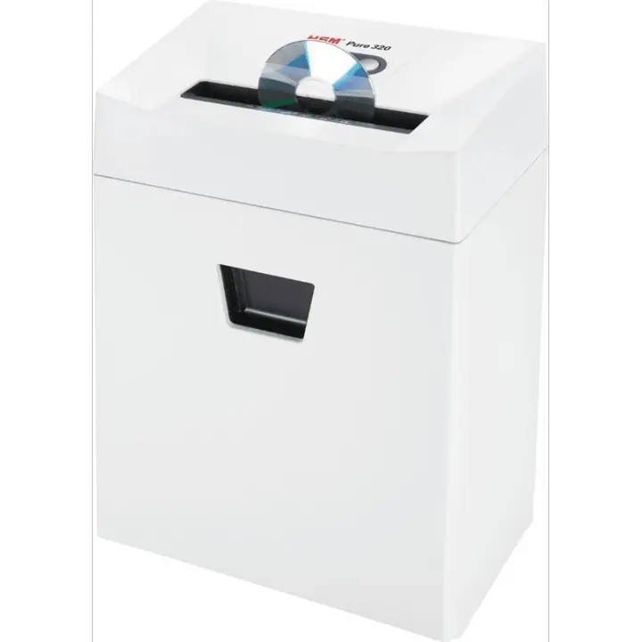 HSM Pure 320 triturador de papel Corte en partículas 23 cm Blanco - 1