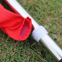 2pcs Bandera De Fútbol Y Dirección De Tráfico En Acero Inoxidable Mejorado Para Arbitros Y Patrullas Deporte Y Entrenamiento - details 4