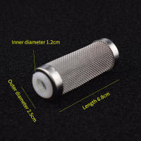 Filtro De Inflación Para Acuario De 12/16mm Protector De Red De Acero Inoxidable Accesorio De Filtro Para Tanque De Peces Tamaño S/L - details 3
