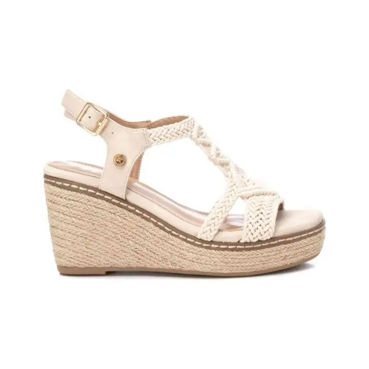 Sandalias XTI  para mujer en color beige - 1
