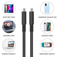 Cable USB C Corto 20Gbps 4K 60Hz USB 3.2 Gen 2 Con Marcador USB-C Cable Tipo C Hasta 100W PD Para Macs iPhone 16/15/SSD PVC Alta Velocidad De Carga - details 0