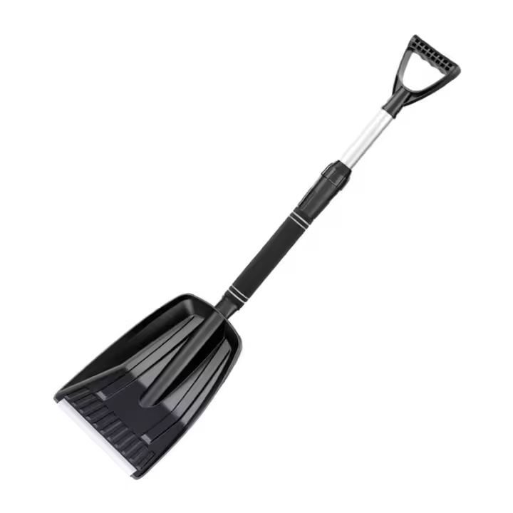 Shovel De Nieve Multifuncional Accesorios De Invierno Para Coche Retráctil Y Desmontable Escarificador Para Jardín Playa Camiones SUVs - 1