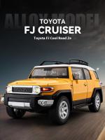 Modelo De Coche a Escala 1:24 FJ Cruiser off Road SUV De Aleación Con Sonido Y Luz Colección De Hobby Regalo De Cumpleaños Para Novio - details 0