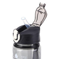 Botella Deportiva De Agua Con Tapa Y Mangos De 800ml Para Niños Y Niñas Botella Motivacional Portátil Para Deporte Y Viajes - details 7