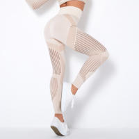NCLAGEN Leggings De Yoga Para Mujer Cintura Alta Sin Costuras Transpirables Malla Deportivas Para Gimnasio Running Y Yoga - details 25