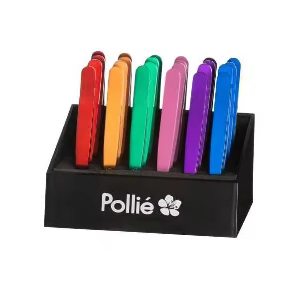 Pinza depilar oblicua colores.- Pollié - 1
