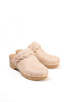 Paloma Wang Sandalias zueco mujer con tacón bajo y plataforma con detalle de tachas - details 3