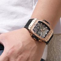 Reloj para hombre con diseño de barrileta, Esfera Hueca, Al mejor precio. - details 1