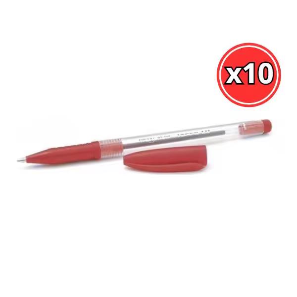 BOLÍGRAFOS INOXCROM TERRA 1.0 NEGRO - ROJO - AZUL - PACK DE 10 UNIDADES - 1