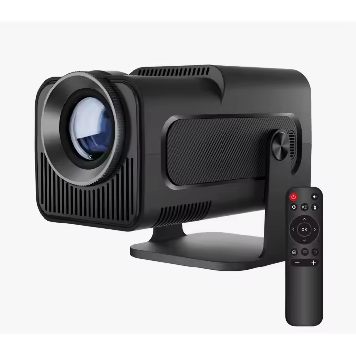 HY320 Mini Projector New Native 720P Android 11 4K 300ANSI Wifi6 BT5.0 Portable Outdoor Cinema 180° Rotating Projector - 1