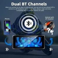 Pantalla Táctil Portátil Para Motocicleta IPX7 Impermeable 7 Pulgadas Con Navegación GPS Android Auto Y Wireless Carplay Resolución 1280x480 - details 6