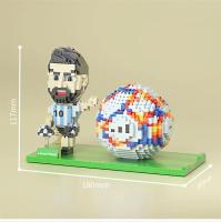Mini Bloques De Construcción De Fútbol 2022 Juguetes Creativos Para Niños Soporte Para Bolígrafo Y Móvil Regalos Para Niños De 3 a 18 Años - details 9