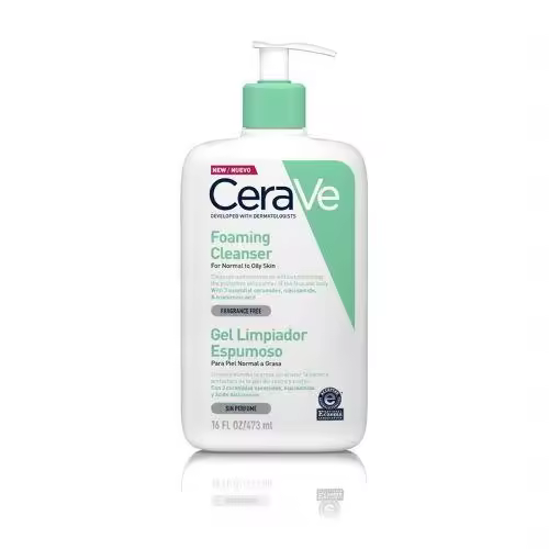 Gel Limpiador Espumoso para rostro y cuerpo 473ml. CeraVe - 1