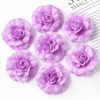 10Pcs Rosas Artificiales De 5cm Para Decoración De Navidad Y Bodas Accesorio De Regalo Para Artesanías Y Wreaths - details 6