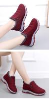 Botas De Nieve Para Mujer Invierno Nuevo Algodón Impermeable Antideslizante Con Forro De Peluche Casual Comodidad Botas De Tobillo Modernas De Estilo Callejero - details 5