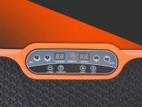 Bonplus BP | Plataforma Vibratoria | Vibratrainer | Mando a Distancia | Plataforma de Vibración | Fitness | para Adelgazar | Tonificador de músculo | 5 programas | 99 Niveles de Intensidad | con Bandas de Tensión - details 4