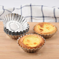Molde De Pastel Creativo En Acero Inoxidable Para Hornear Tazas De Cupcake Pudding Y Tartas De Huevo Herramienta De Cocina Ecológica Y Resistente - details 0