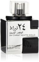 Perfume 24 CARAT WHITE GOLD Lattafa 100ml +ATOMIZADOR 5ml Recargable GRATIS! Perfume UNISEX Perfume Árabe Original De Dubai Emiratos Árabes, oriental - details 0