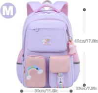 Mochila Arcoíris para preescolar, impermeable y compacta, ideal para niños y adolescentes, Genius gift - details 0