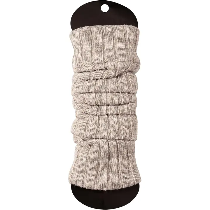 Calentadores Largos de Punto de Lana Para Mujeres y Niñas, Puños de Tobillo, Calcetines Altos Hasta La Rodilla sin Pies, Circunferencia Máx de Pantorrillas 40cm, 60cm de ancho - 1