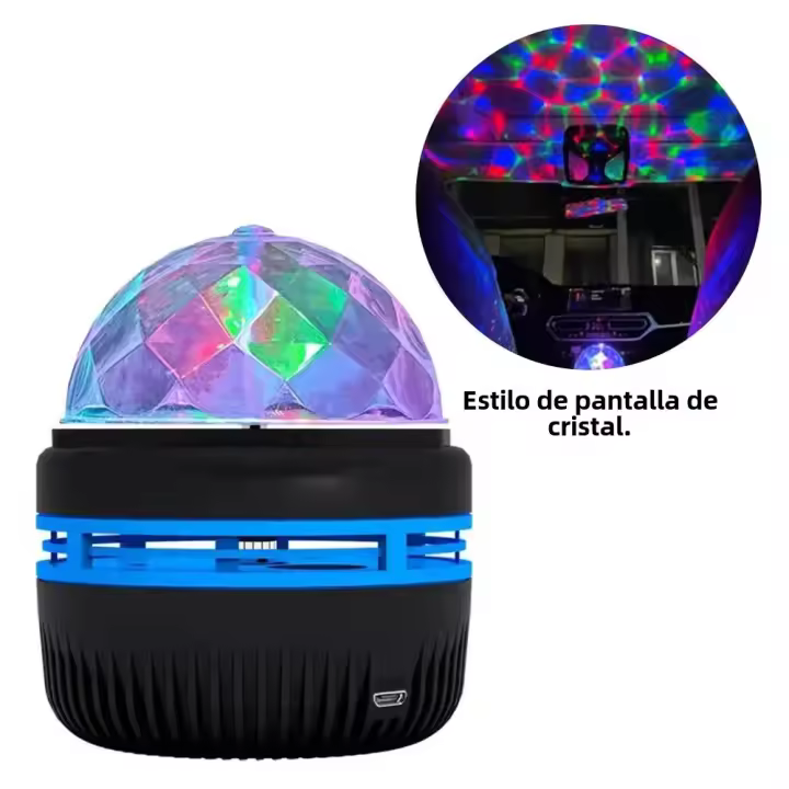 Luz De Galaxia Del Norte LED Con Patrón De Agua Y Control Remoto Luz De Aurora Proyección Estelar USB Para Escenario KTV Luz Nocturna - 1