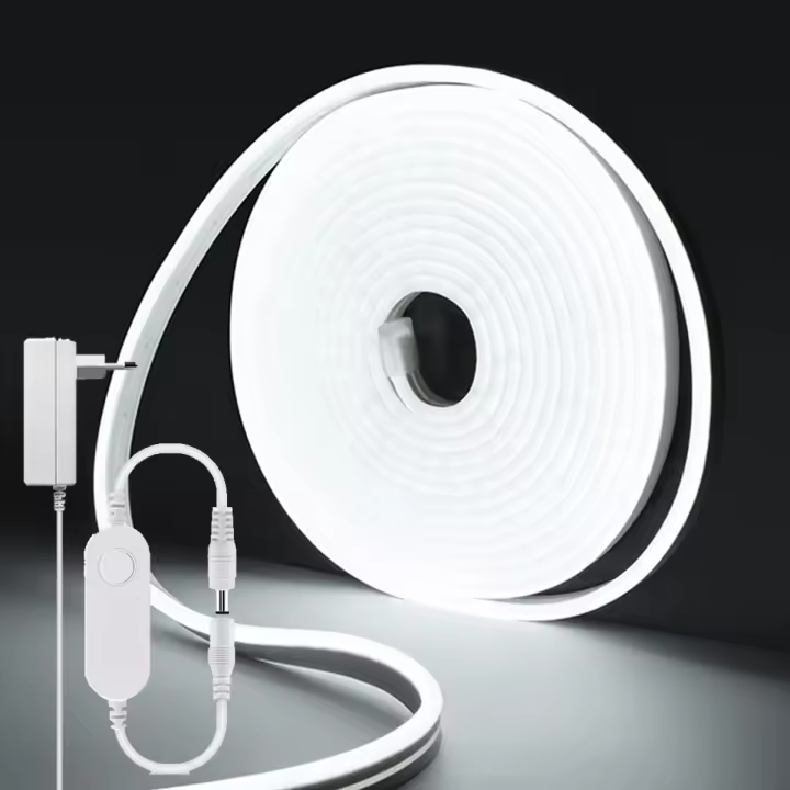 Tira De Luces LED Neón ZigBee Tuya Inteligente AC220V a DC24V Impermeable Para Iluminación De Pared Habitación Cocina Armario - 1