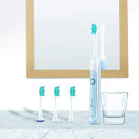 Cabezas De Repuesto Para Broca Eléctrica Compatible Con Philips Sonicare 4-32pcs Manija De Click Para Adultos Material Plástico - details 4