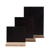 Mini Tablero De Lápiz Negro Pequeño Tablero Erasable De Mensaje Para Números De Mesa Tablero De Lápiz De Madera Blanco Mini Tableros De Lápiz - details 1