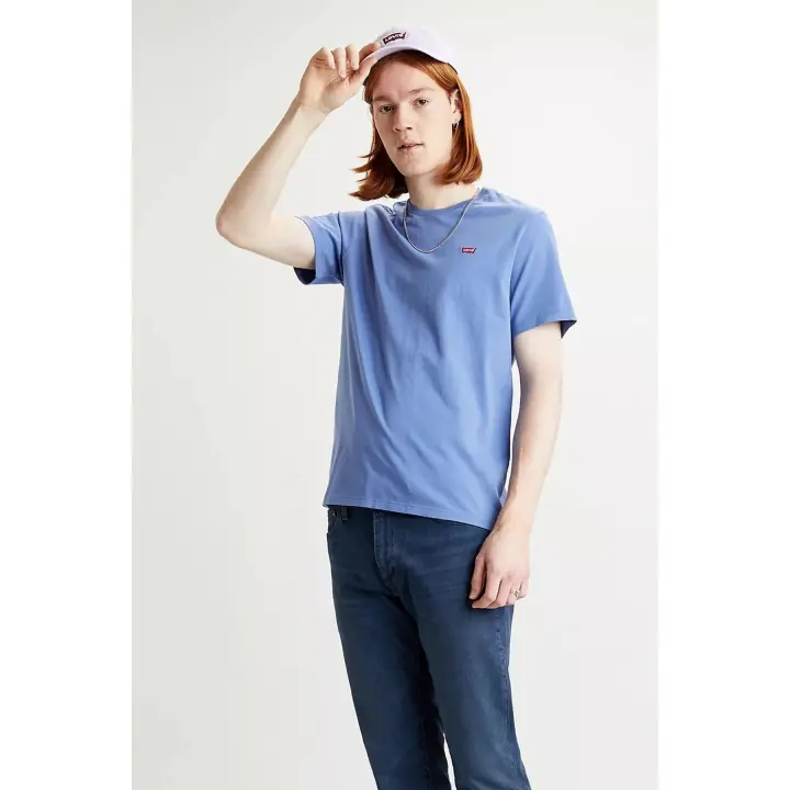 CAMISETA LEVIS M/C MINI LOGO AZUL CELESTE - 1