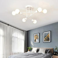 Lámpara Colgante Minimalista Nórdica LED Para Habitaciones Y Salones En Negro Y Oro Decoración De Iluminación Ajustable - details 2