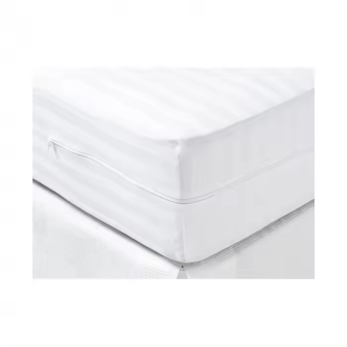 Protector colchón,funda de colchón ,Cubierta de cama lavable doméstico prt durabilidad blanco 5 Tamaños 80/90/105/135/150Cm - 1