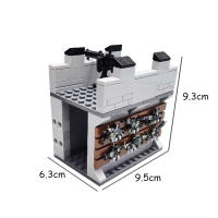 Bloques De Construcción Militar MOC Bloques Técnicos De WW2 Para Niños Juguetes Educativos Regalo De Cumpleaños Compatible Con Lego ABS Sin Batería - details 3