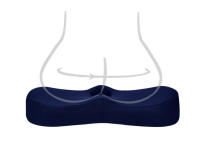 Cojín De Memoria Para Silla De Oficina Cojín Respirable Para Mujeres Cojín Para Glúteos Hermosos Relleno De Espuma De Memoria Lavable - details 0