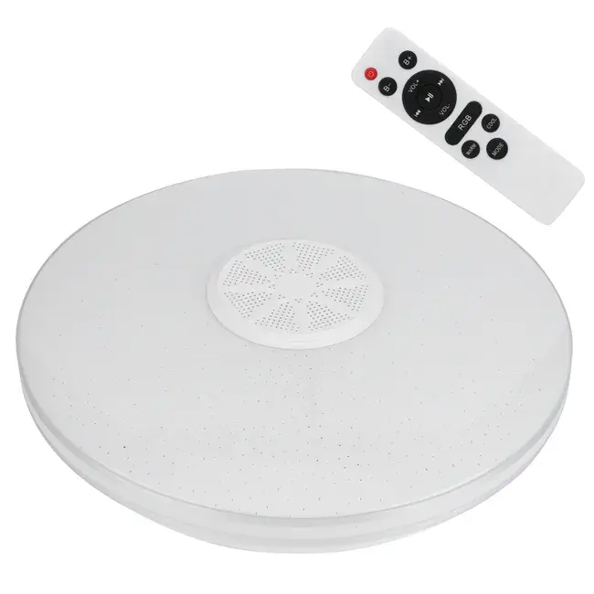 Luz de techo redonda de música de 36W Luz que cambia de color RGB con control remoto para Bluetooth 180-265V (9J3) - 1