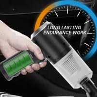 Aspiradora Portátil De Alta Potencia Mini Sin Cable 6000PA Succión Fuerte Recargable Colección De Polvo Para Coches Espacios Pequeños Y Gaps Del Teclado - details 4