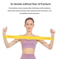 Cinturón Elástico Para Yoga 5PCS Resistencia De Goma Ayuda En Ejercicios De Agachamiento Estiramiento De Caderas En Gimnasio Entrenamiento - details 3