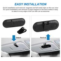 Kit De Teléfono Bluetooth Para Coche Con Visera Solar Reproductor De MP3 Estéreo Inalámbrico Handsfree Soporte Para Móvil - details 4