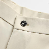 Pantalones Casuales Para Hombre Verano 29-42 Mallas Elásticas Suaves Y Frescas Sin Hierro Estilo Recto Ligeros Para El Día - details 60