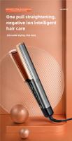 Fregadero De Cabello Profesional 2 En 1 Rizador Y Planchado Con Pantalla LCD Cerámica Ajustable Temperatura Para Cabello Seco - details 2