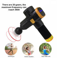 Masajeador Eléctrico De Fascia Phoenix A2 Para Relajación Muscular Con Pantalla LCD Tissue De Masaje Profundo Para Cuerpo Y Cuello - details 6