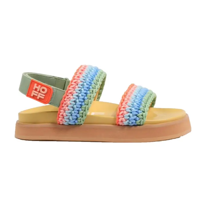 Sandalias Multicolor Hoff Galdana con Doble Tira y Ajuste en el Talón - 1