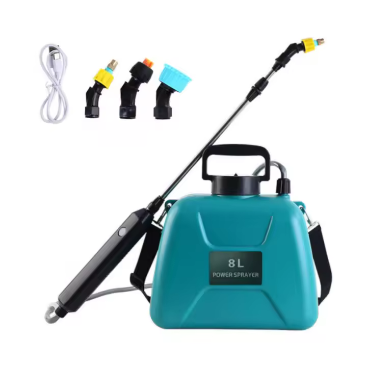 PULVERIZADOR eléctrico de 5L/8L para Jardín, atomización automática, recargable por USB, Botella rociadora, Regadera, Riego de Jardín - 1