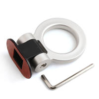 Adornos De Gancho De Remolque Para Coche Simulación De Anillo De Carreras Decoración De Estilo De Automóvil Anterior Y Posterior JDM RACING ABS Plástico Rojo Azul Morado Oro Negro Y Plateado - details 23