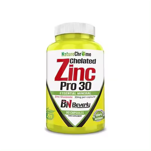 Beverly Nutrition Chelated Zinc Quelado 8436009392051   Vitaminas, Minerales - 1