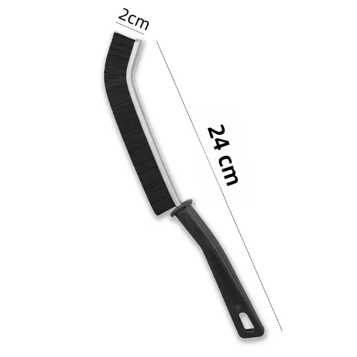 Cepillo De Limpieza Para Grout De Pincel Duro Para Profundas Ranuras Y Rincones De Azulejos Accesorios Para Limpieza Eficiente Y Herramientas De Limpieza De Espacios Estrechos - 1