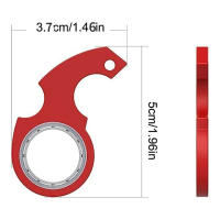 Juguete Antiestrés Spinner Llavero Metálico Idget Juguete Para Niños Anillo Giratorio Para Dedos Alivio Del Estrés Y Boredom Regalo De Fiesta - details 2