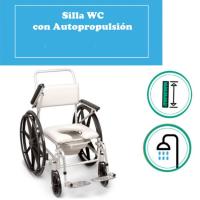 Silla de Ruedas para Wc y Ducha Moretti Iberica Modelo Onda RS941 - details 2