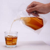 10pcs Bolsas De Almacenamiento Para Bebidas Con Tapa De Derrame 150/200/250/420/500ml Ecológicas Para Camping Pesca Y Exterior - details 2