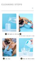 Copa De Limpieza Para Pies De Perro Y Gato Tamaño S/M/L Silicona Portátil Herramienta De Limpieza Para Pies De Mascotas Mini Escoba De Limpieza Suministros Para Mascotas - details 9