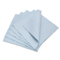 Paño De Pulido De Joyería Doble Cara 60mm 80mm 100mm Para Oro Y Plata Herramientas De Limpieza 10-30Pcs Microfibra - details 7
